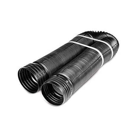 AMERIMAX HOME PRODUCTS Amerimax Home Products 51910 Flex Drain Perforated Flexible & Expandable - 12 ft. 51910